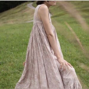 Daughters of India Cream Dress